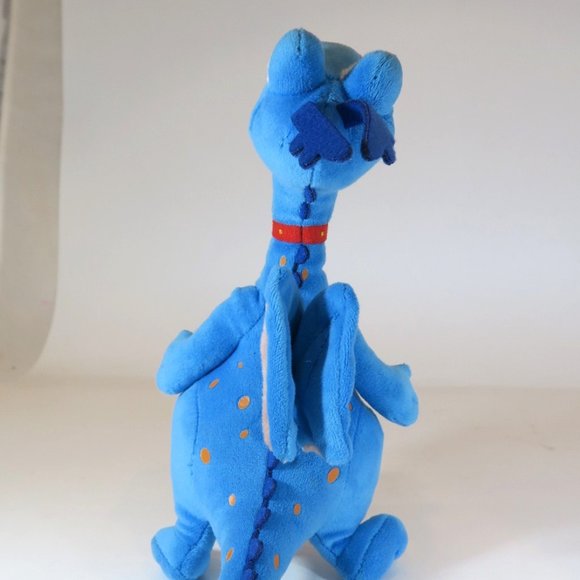 Disney Doc McStuffins Stuffy The Dragon Plush Blue Dragon Stuffed Animal Toy - Picture 3 of 7